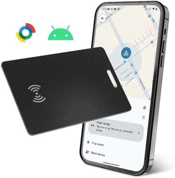 Android Wallet Tracker Card, Smart Card (Android Only), GPS Wallet Finder, Airta