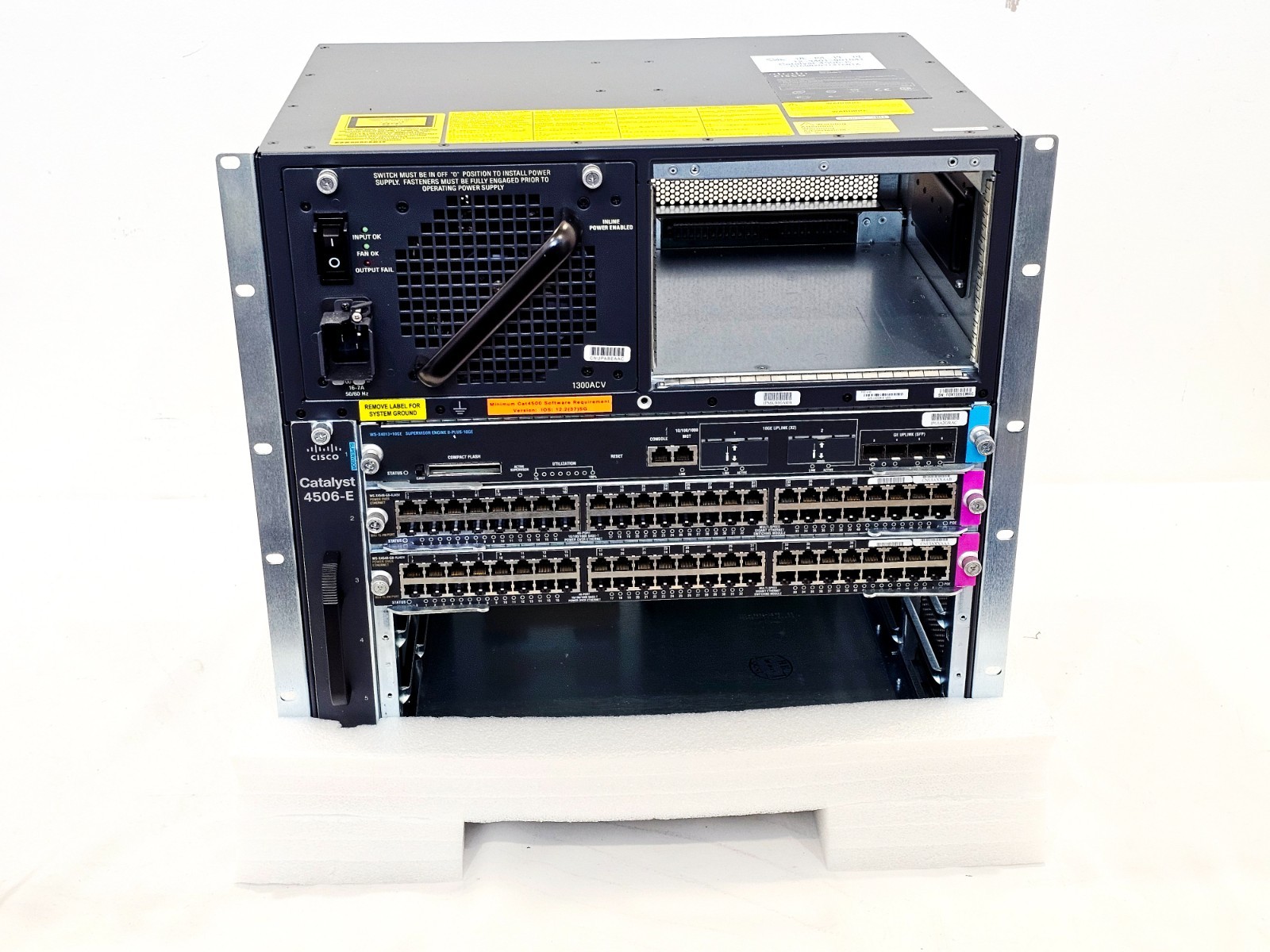 Cisco Catalyst 4506-E Switch C450E-GE-96V