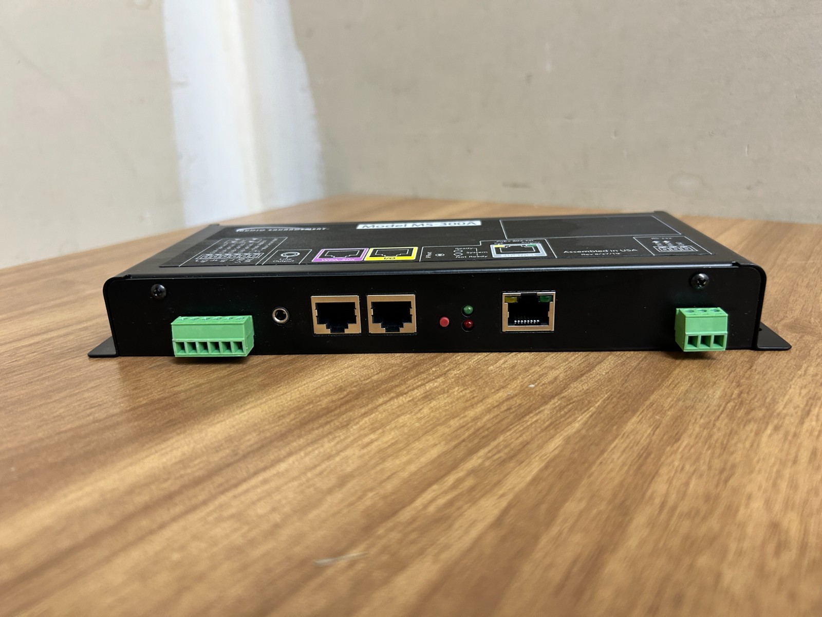 Audio Enhancement MS-300 Network Interface