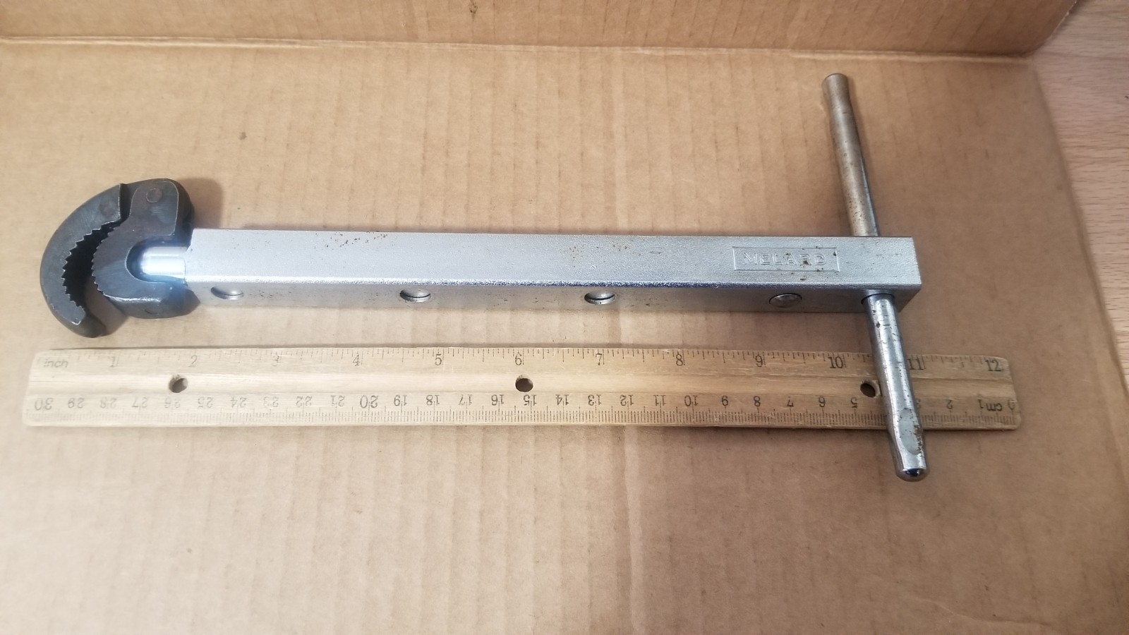 Vintage Melard Telescoping Basin Wrench Made in Taiwan Working VGC