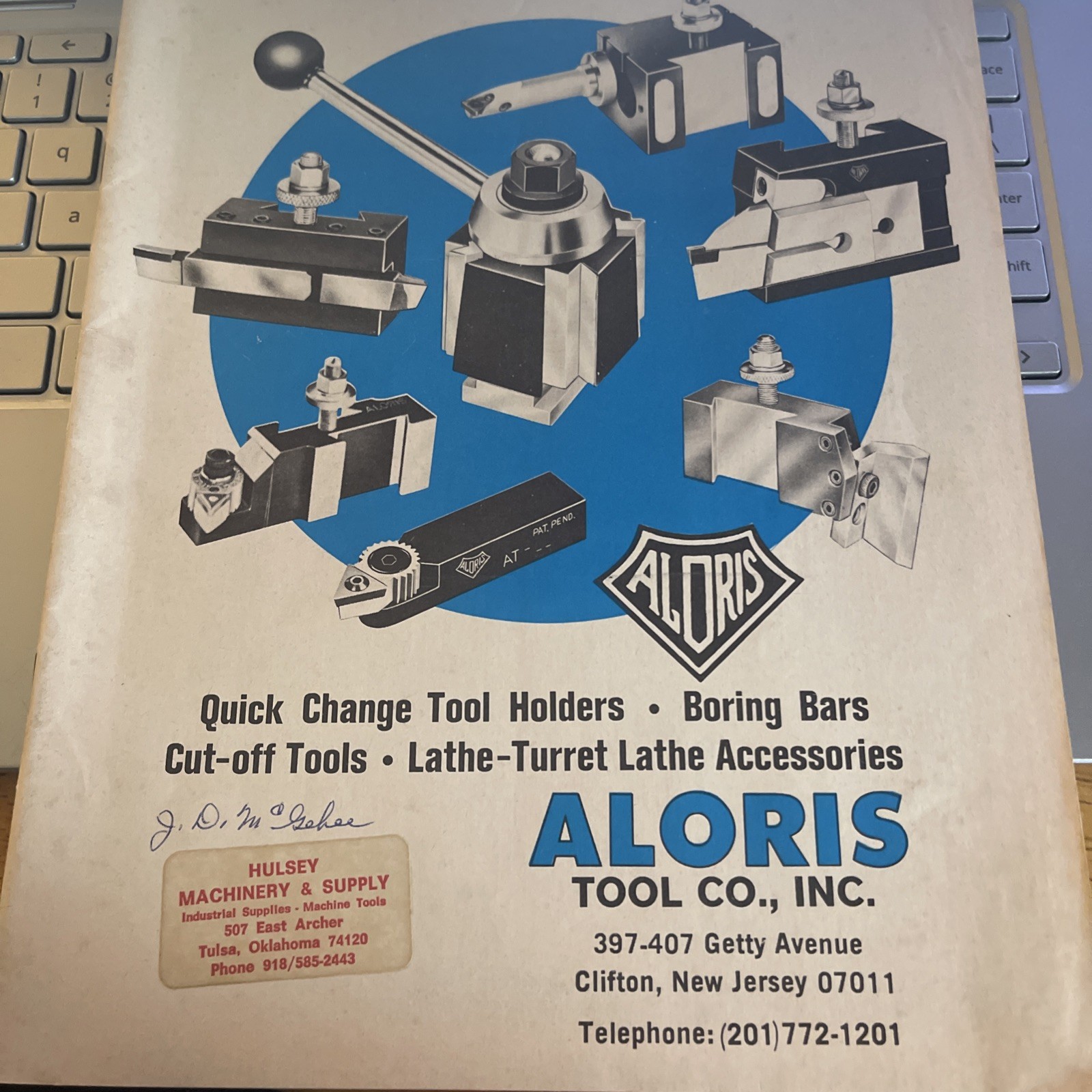 Aloris Tool Company Catalog #75