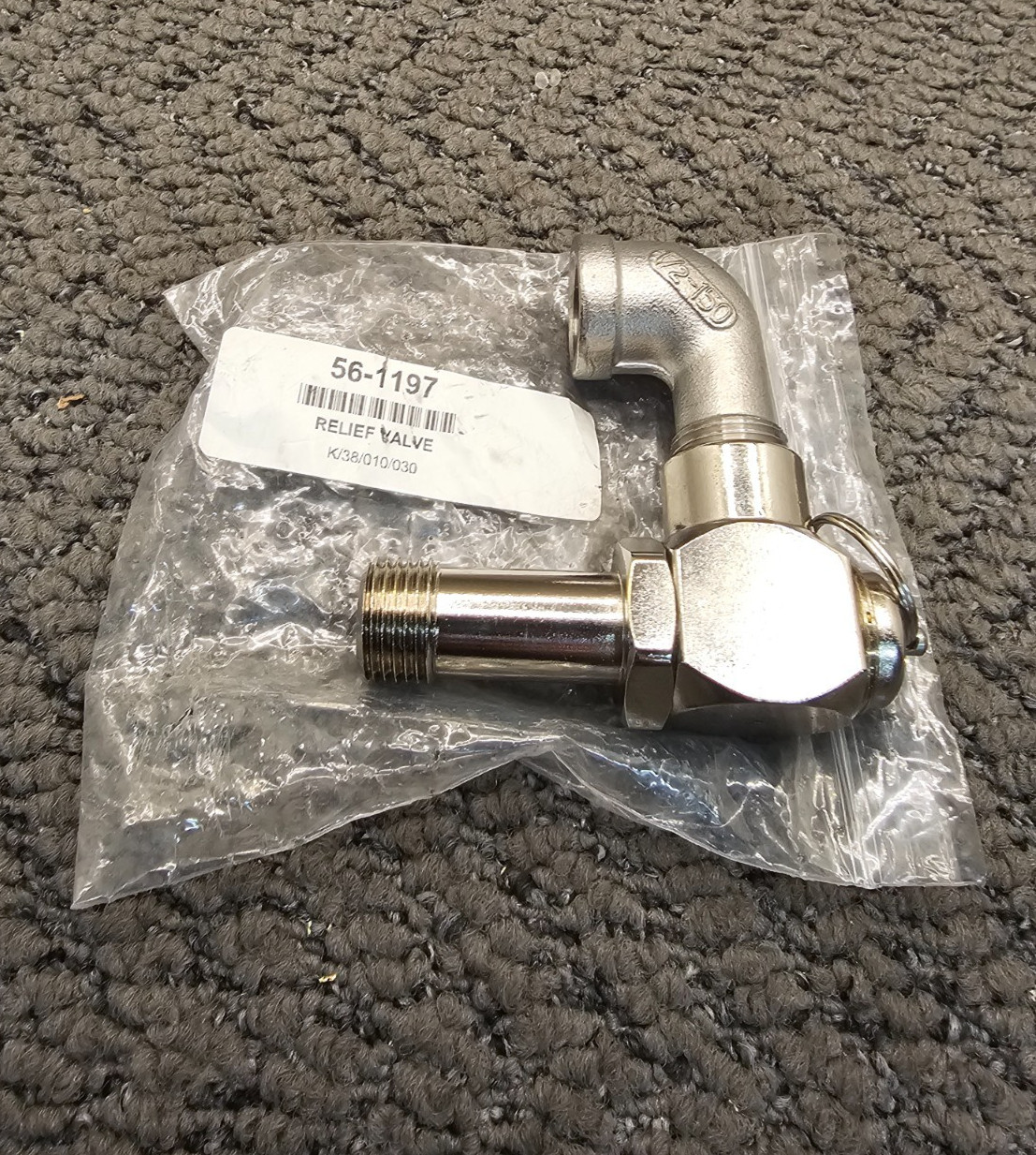 Apollo 56-1197: Relief Valve RVS52 For Henny Penny Fryer