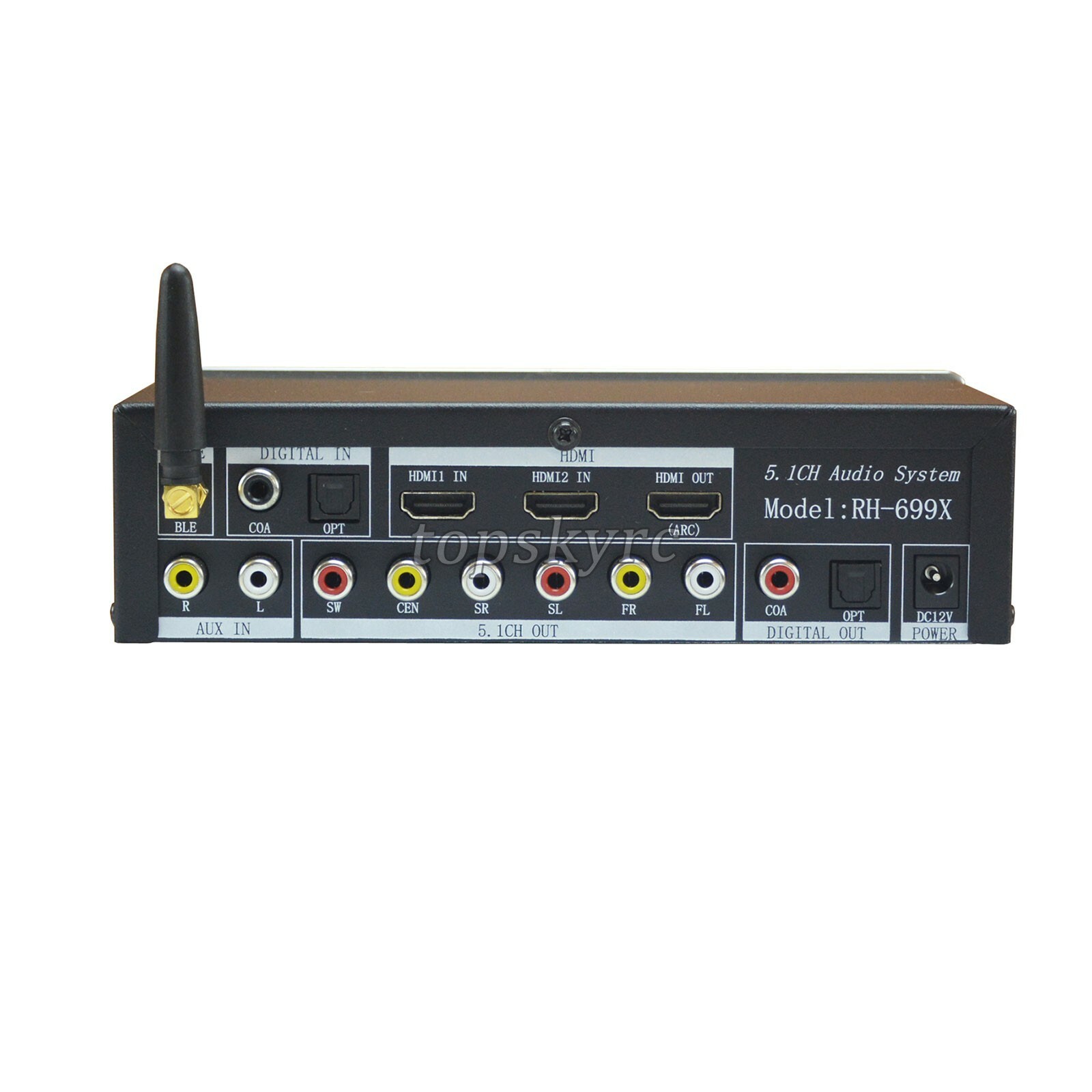 4K HDMI 5.1 Audio Decoder Bluetooth 5.0 DAC Lossless For DTS U Disk RH-699X tps