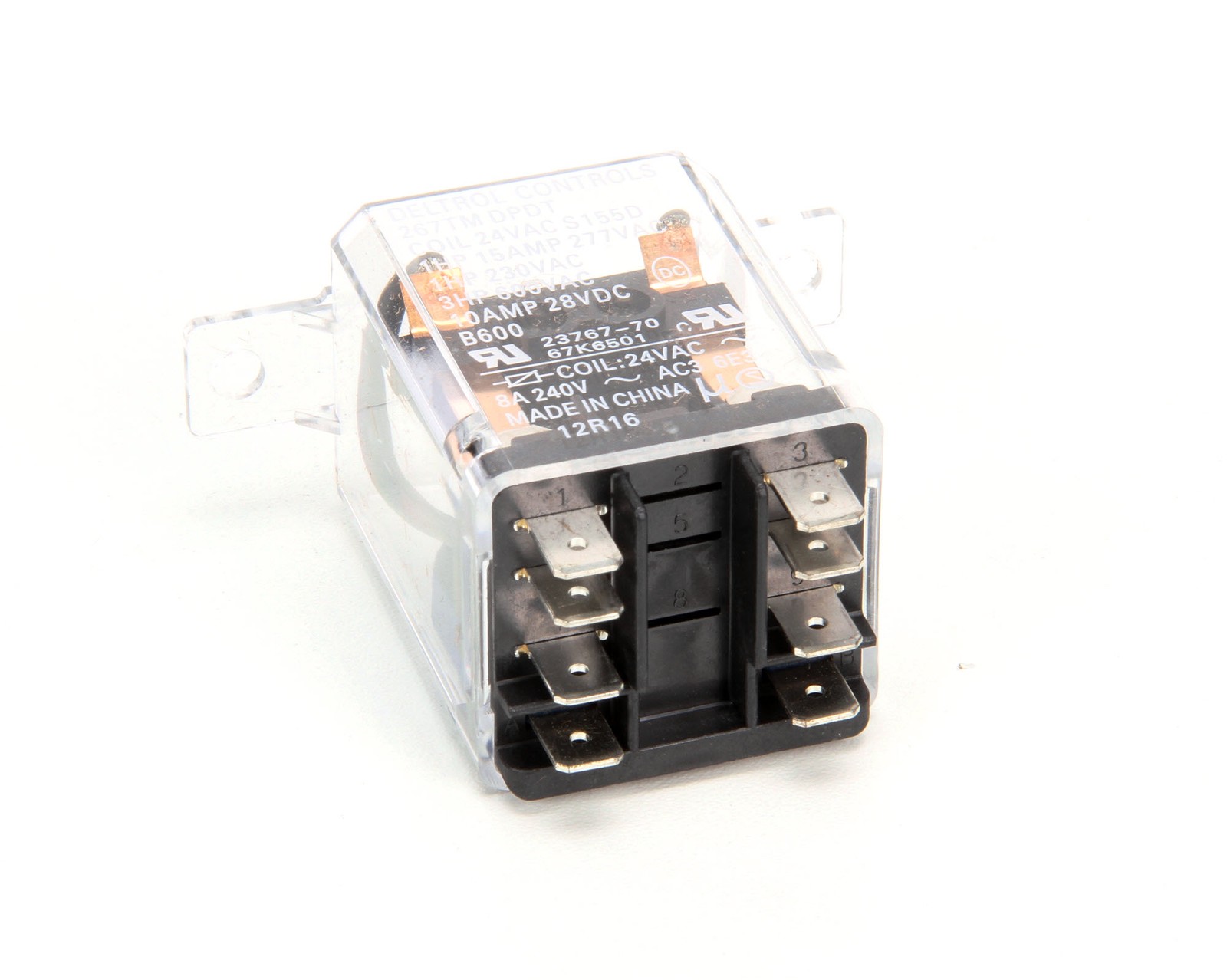 Lennox Relay Dpdt 24Vac Coil 67K65 - Genuine OEM Replacement Part