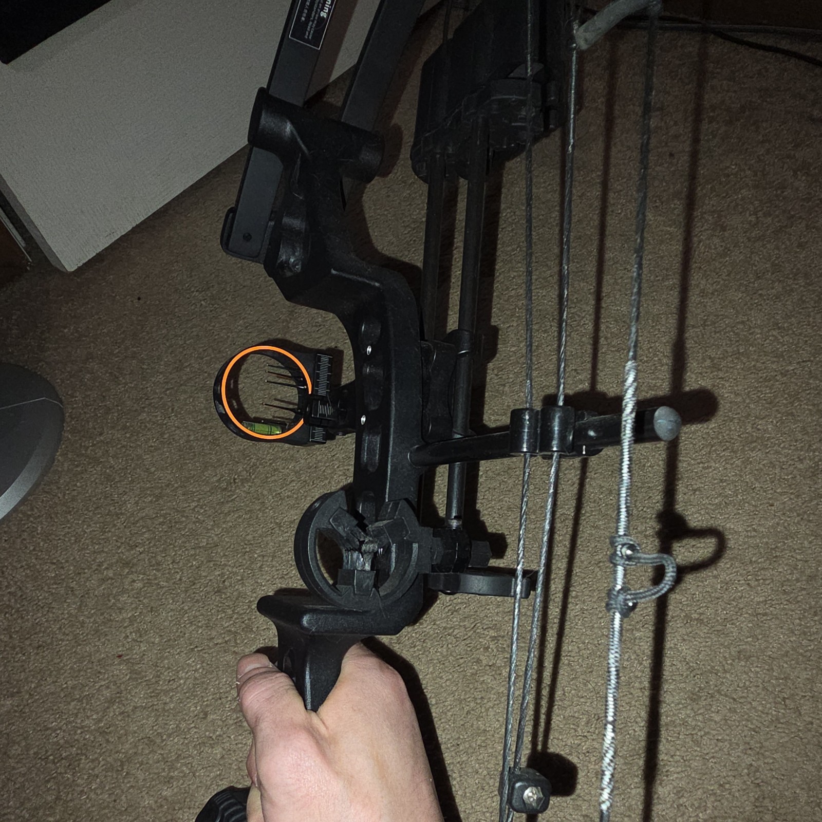 Sanlida Drsgon X7 Compound Bow Black Aluminum Right Hand