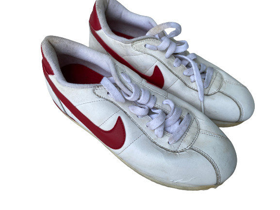 Nike Cortez size 6 Youth / 7.5 Womens EUR 38.5White/Red Shoes 315922-162