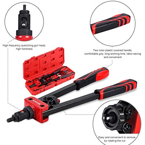 Professional Hand Rivet Nut Setter 14" Tool Kit