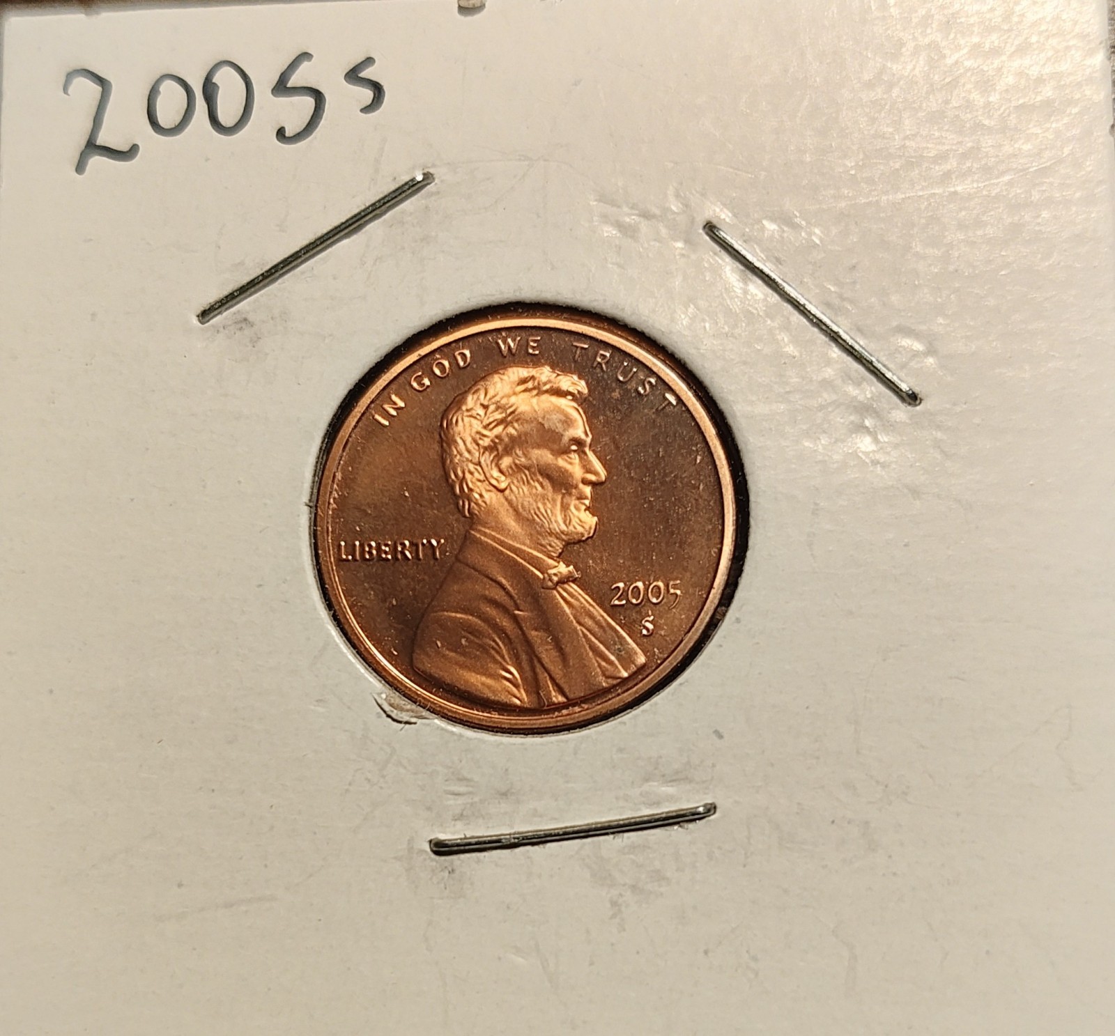 2005 S Lincoln Memorial Cent Proof