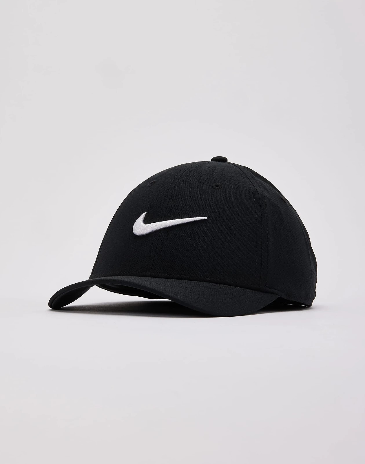 Nike Club Cap Structured Swoosh Golf Hat Midnight Black Size M/L FB5625 010