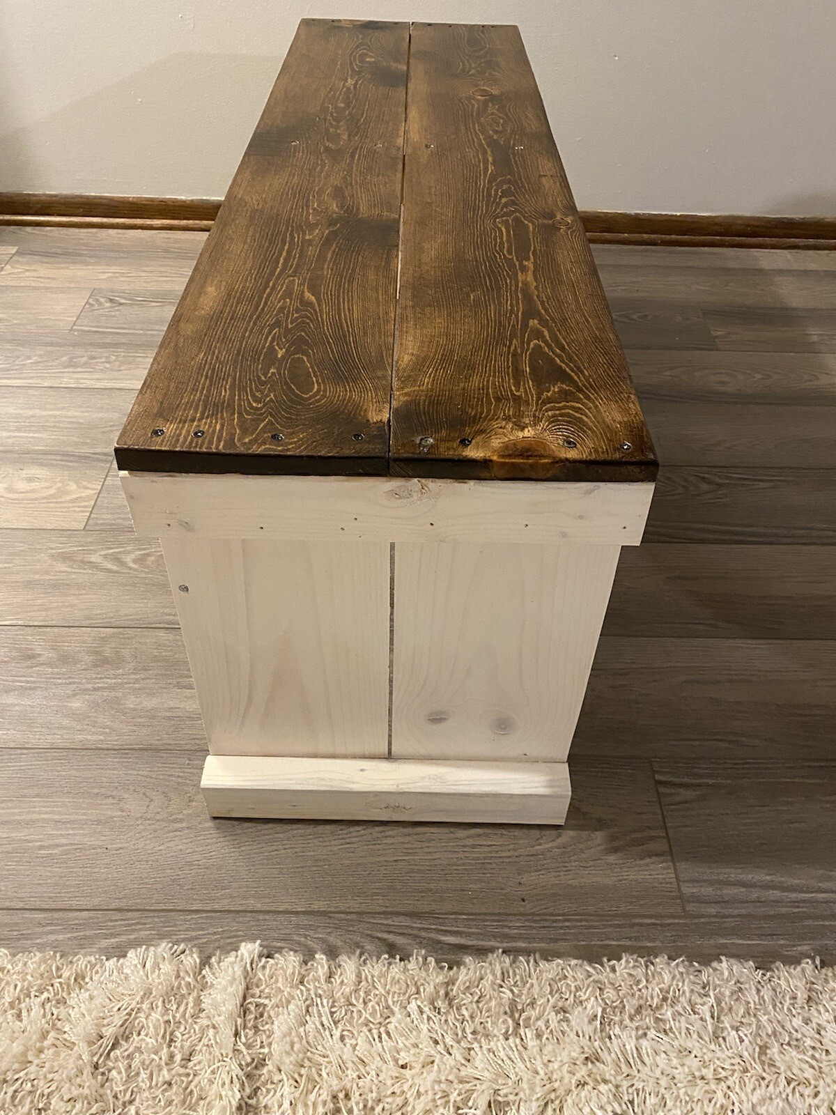 Wood Bench Entryway Foyer