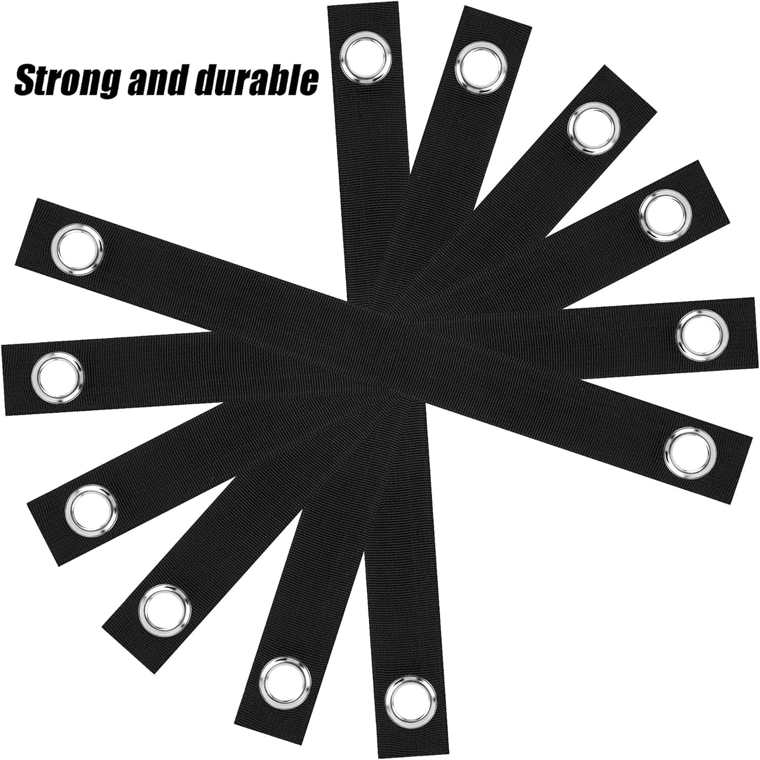 16-Inch Nylon Tree Straps - Weather-Resistant Stake Support for Young Saplings