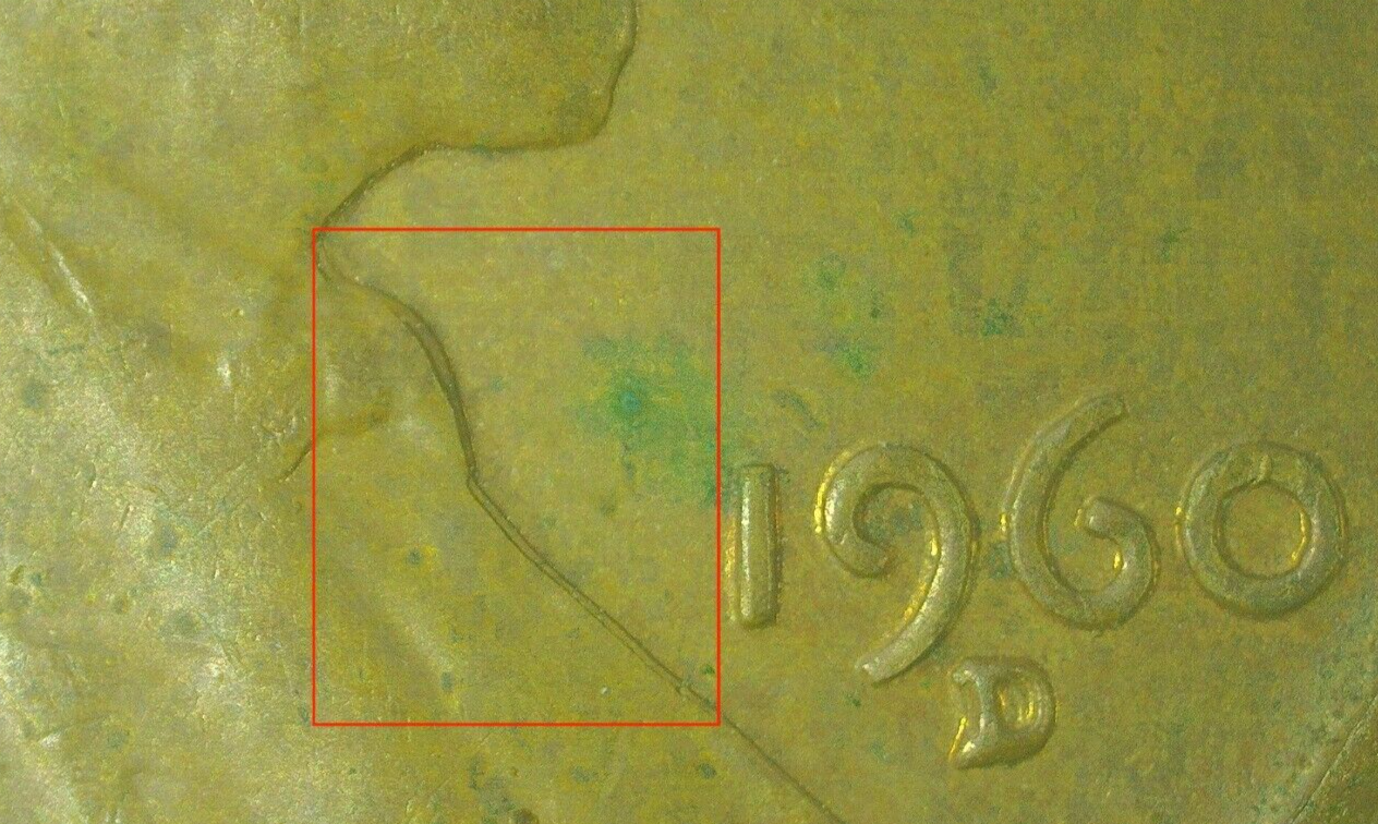 1960D LD Lincoln Memorial Cent D/D West RPM-003 1MM-003 WRPM-008 FREE SHIPPING