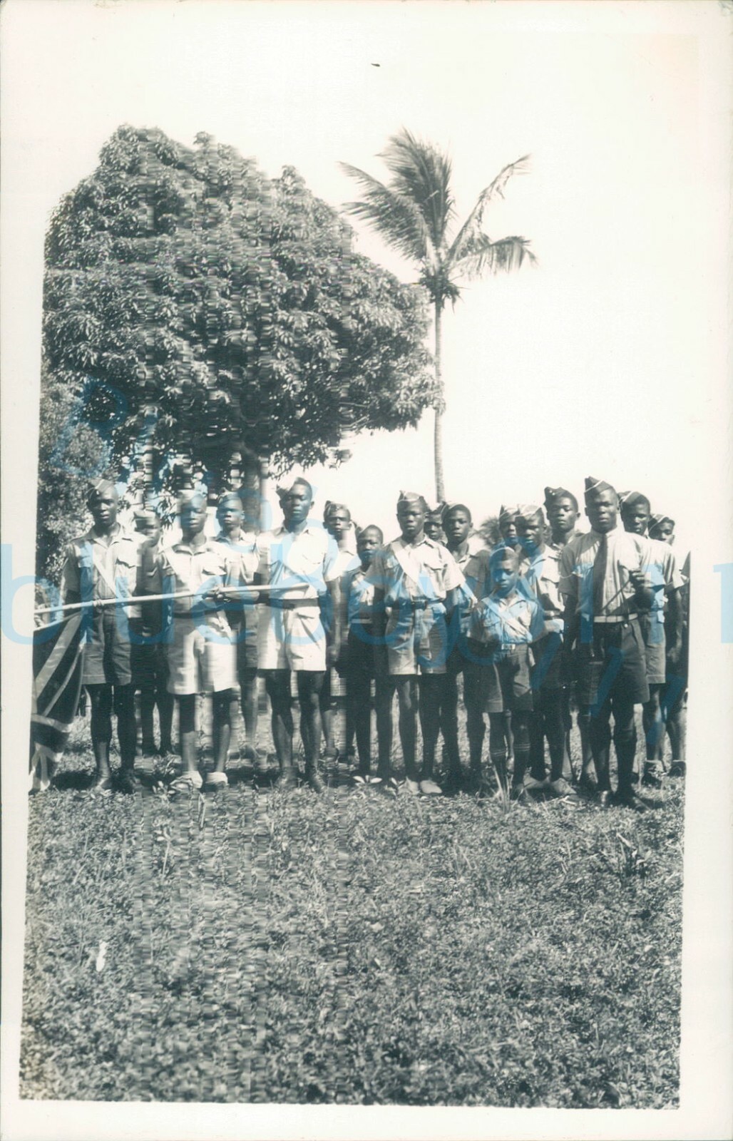 1940s St Johns charity worker photo, Dominica Wesley R Brigade 5.5*3.5"