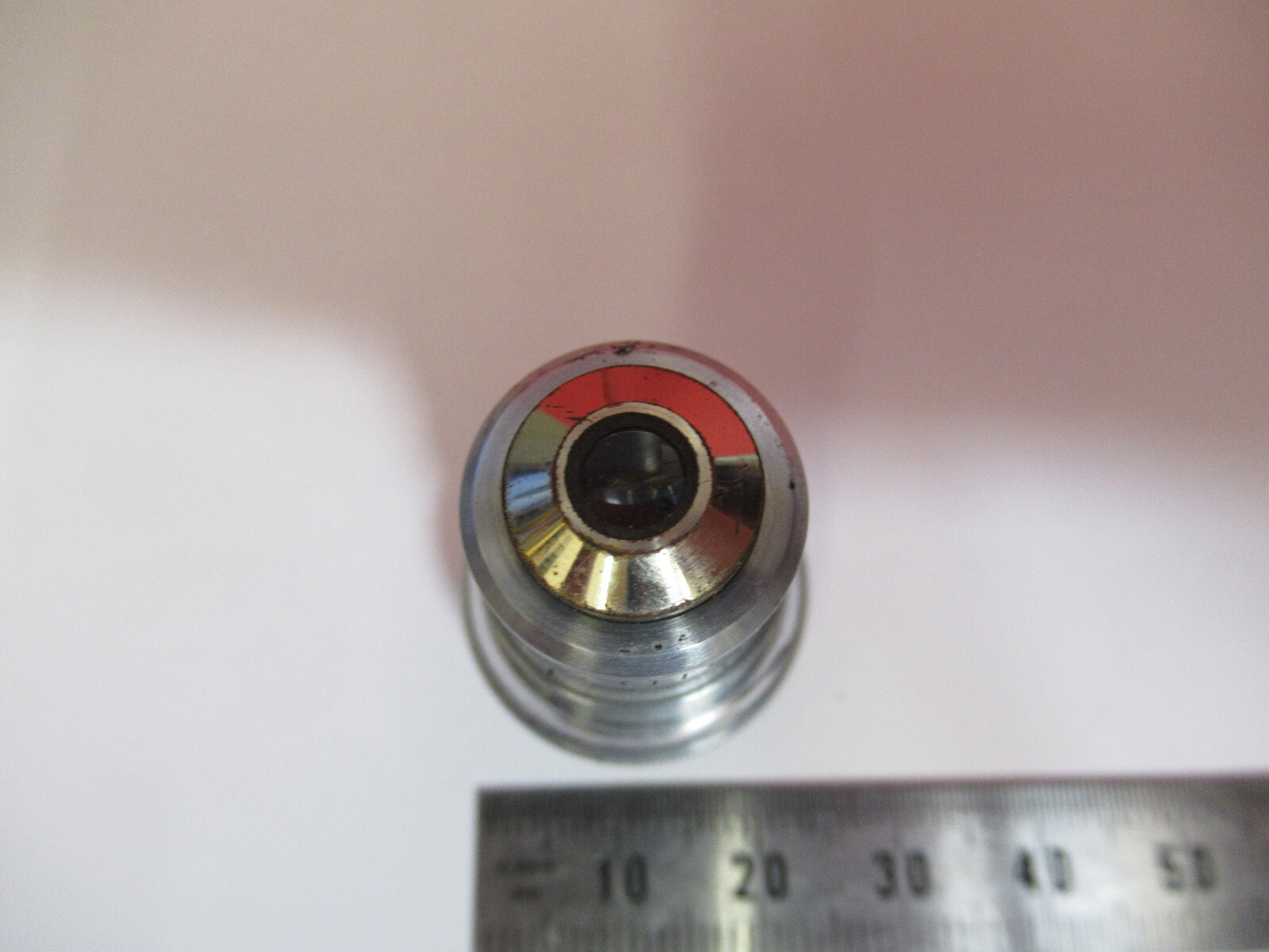 OBJECTIVE BAUSCH LOMB 10X LENS OPTICS MICROSCOPE PART AS PICTURED S3-B-23