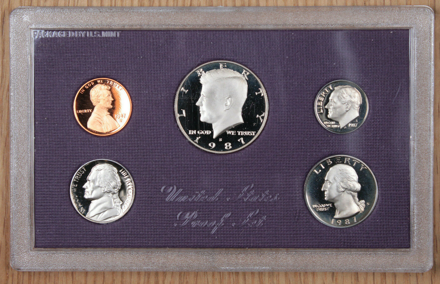 1987 S Proof Set - US Mint - OGP