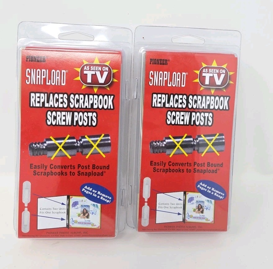 2 Pack - Pioneer Snapload Retrofit Kit-For Post Bound Albums - Style 2-SL- 2006