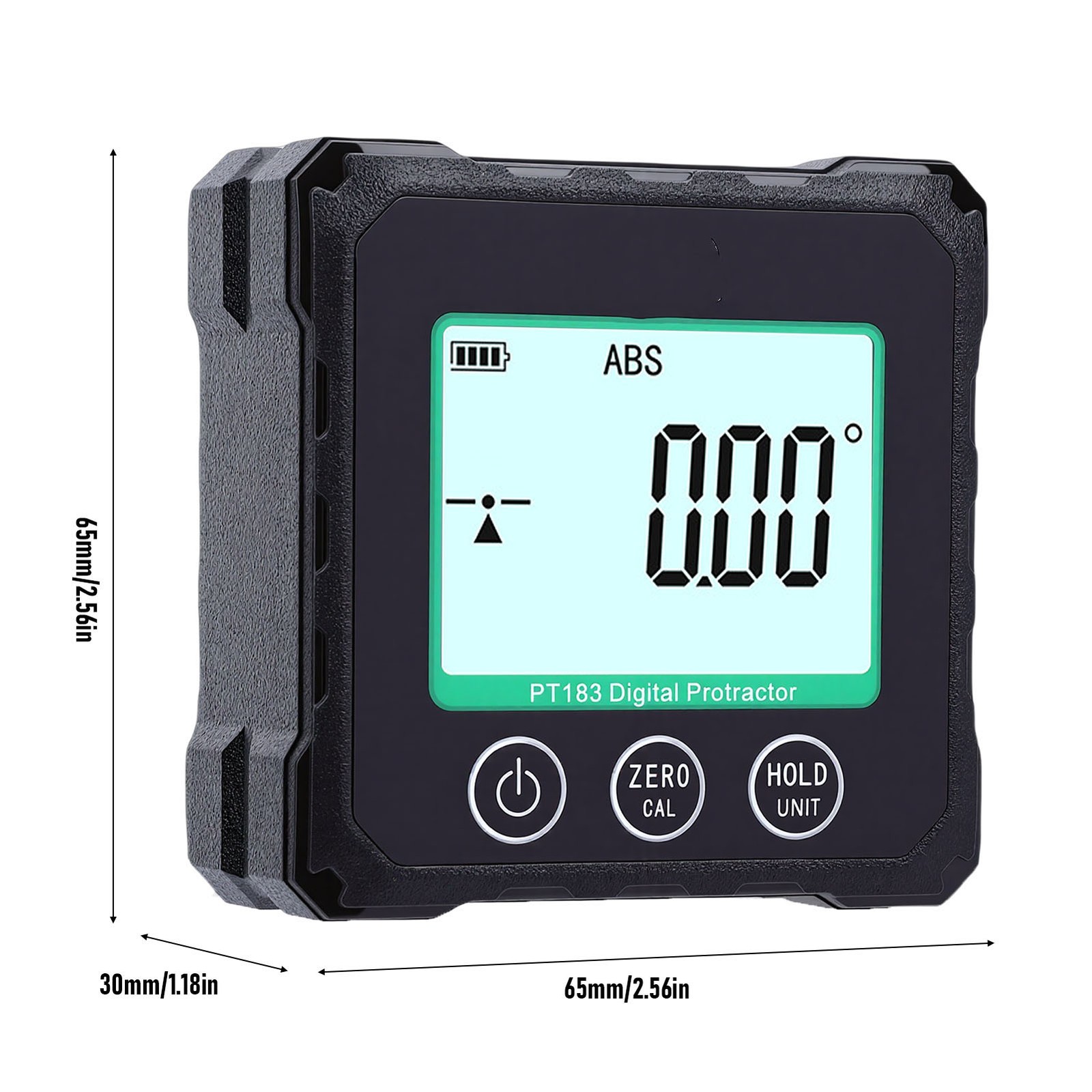 Digital Angle Finder With 4 Side Strong Magnet Backlit Display For Woodwork RVVA