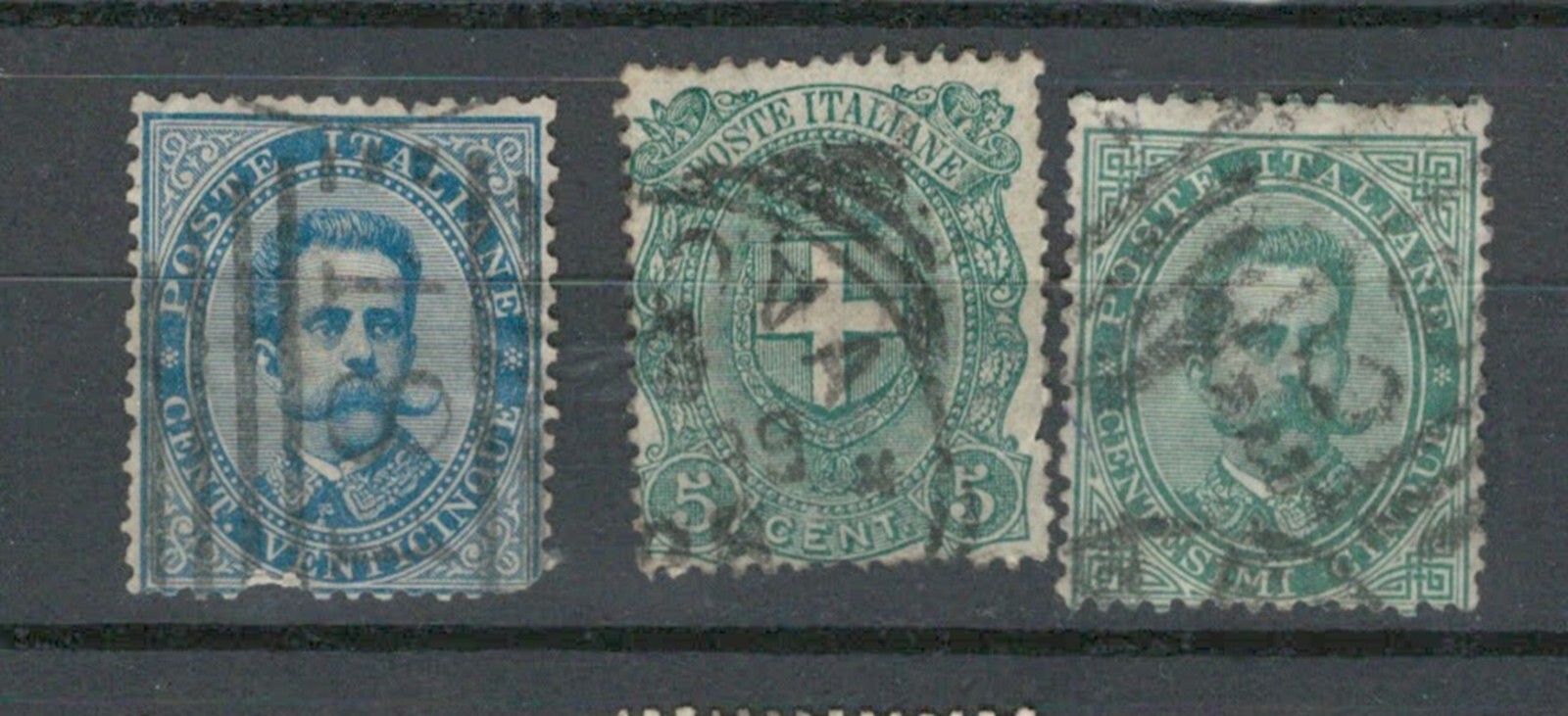 ITALY EUROPE ROYALTY USED CLASSIC UNCHECKED  CANCELED STAMPS LOT (ITAL 385)