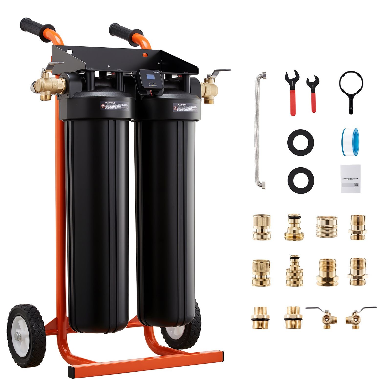 Mobile DI Water Filter: Spot-Free Rinse for Cars, RVs, Solar Panels