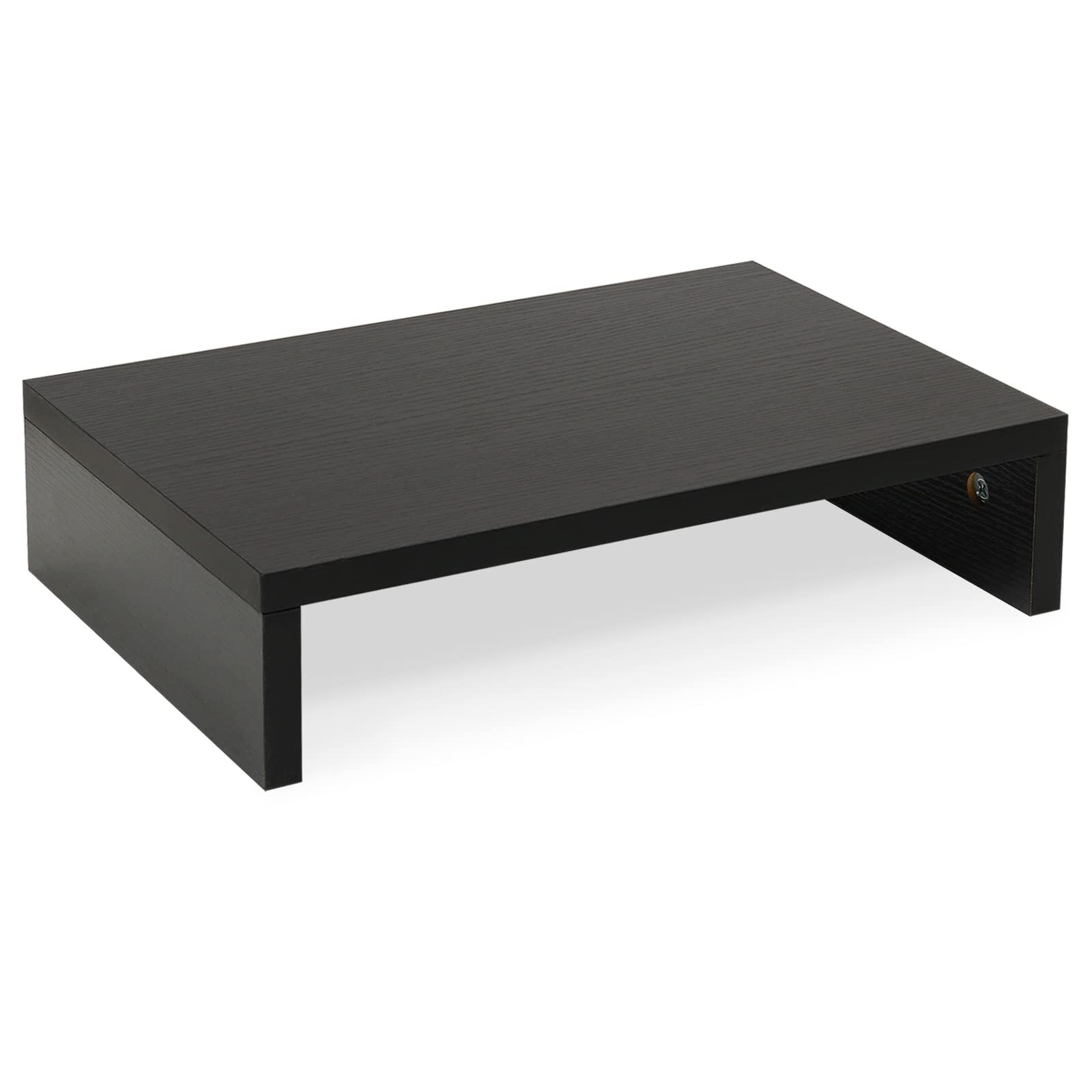 14.2 inch Monitor Stand Riser Wood Monitor Riser with Storage for Desk...