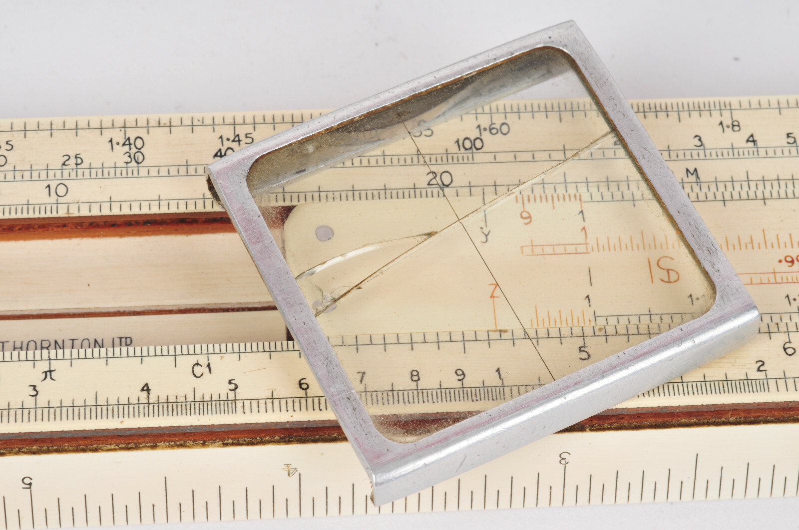 AG Thornton No. 121 Slide Rule / Slipstick with Case