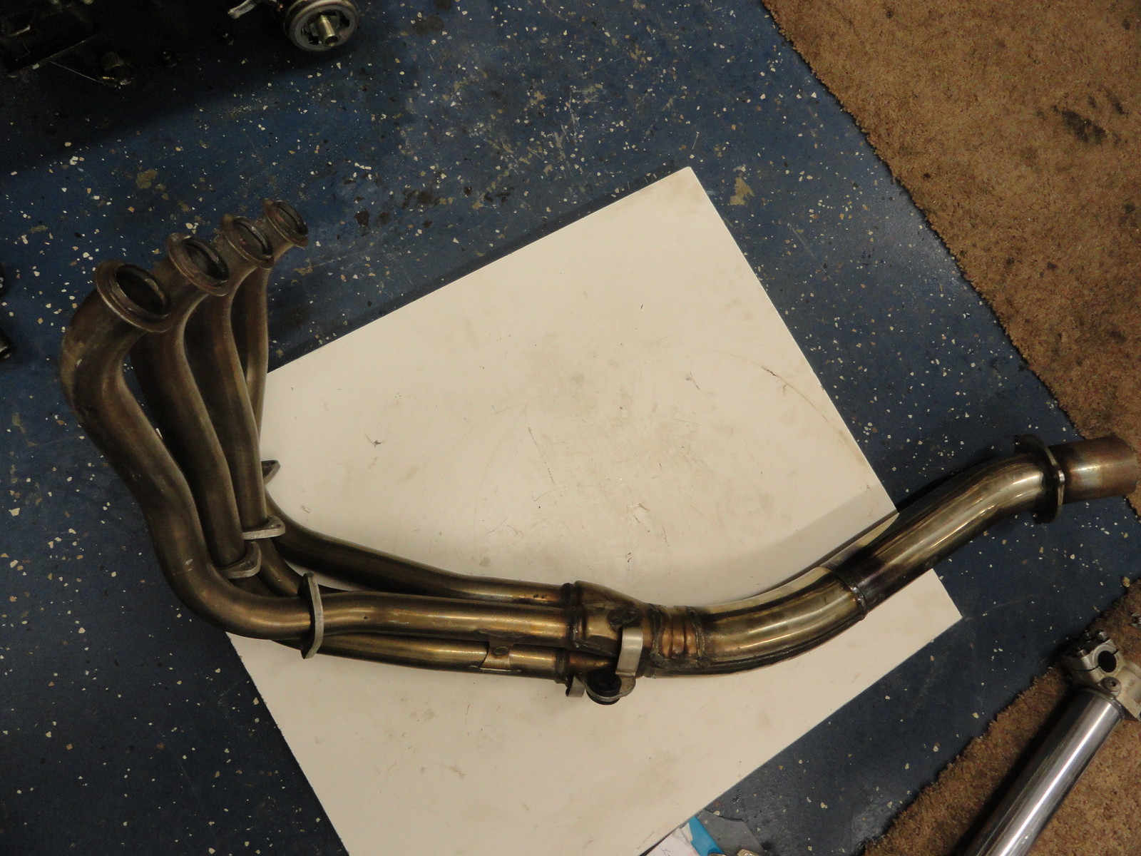 1998 KAWASAKI ZX600R ZX6 ZX 600 NINJA EXHAUST HEADER PIPE K14