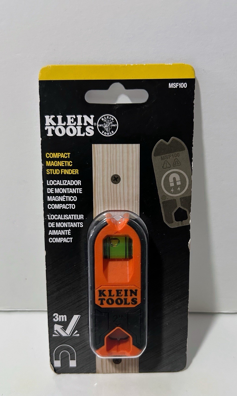 Klein Tools MSF100 Magnetic Stud Finder