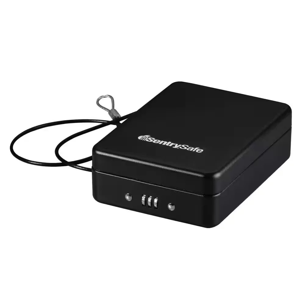 SentrySafe P005C 0.05 cu ft Portable Combination Safe Box Home Security