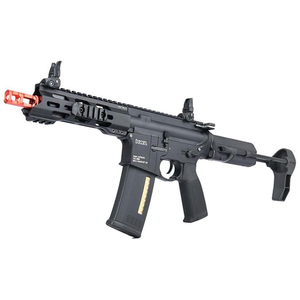 KWA Airsoft AEG 2.5 Full Metal VM4 Ronin T6 PDW with Adjustable FPS - Black