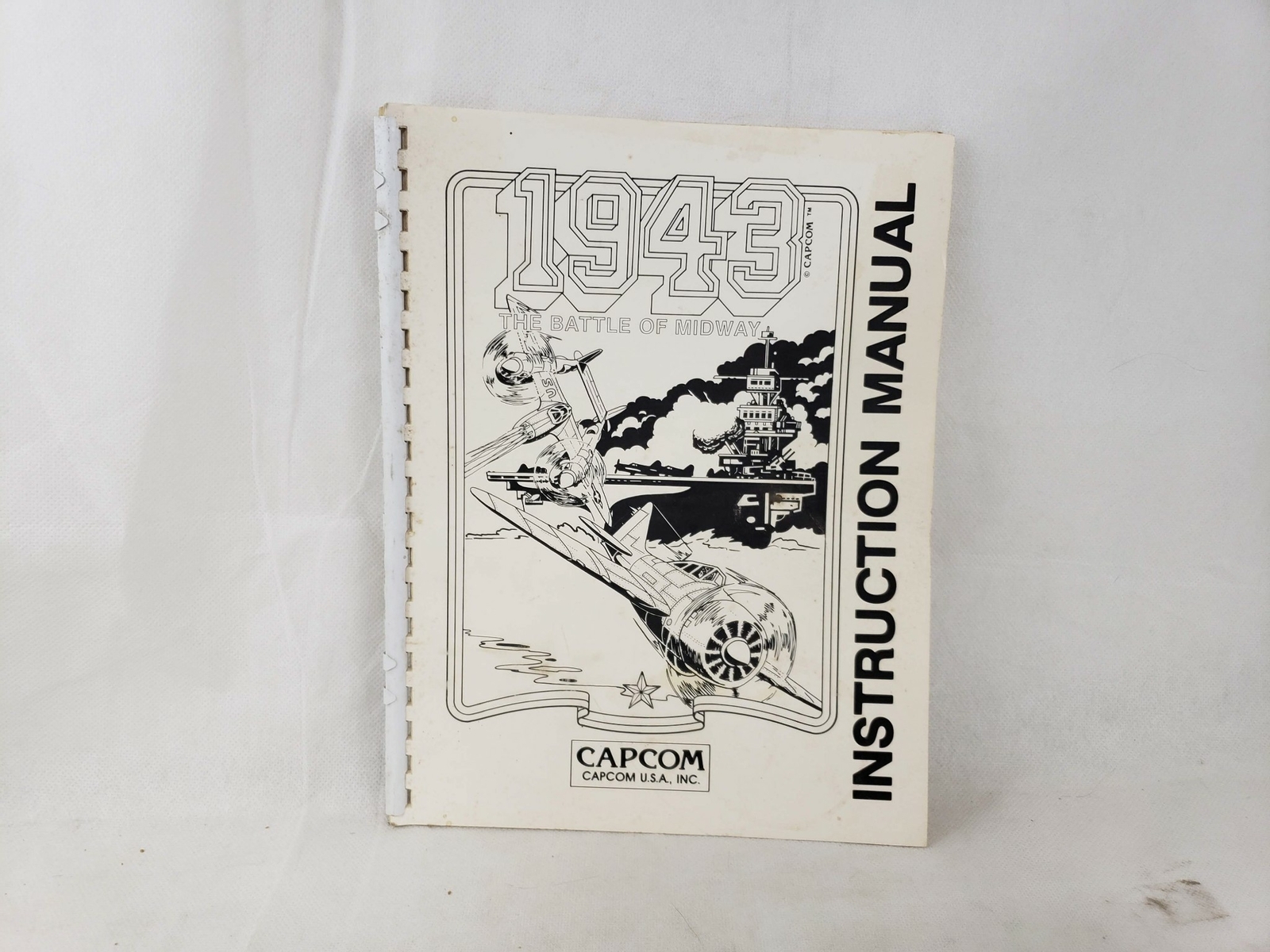Capcom 1943 the Battle for Midway Arcade Service Operation Instruction Manual