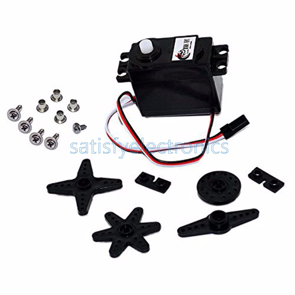 DS04-NFC 360 Degree Continuous Rotation Servos DC Geared Motor for RC Robots