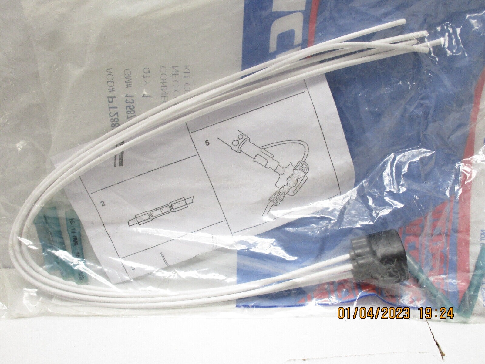 Windshield Wiper Motor Connector-FWD Right ACDelco GM Original Equipment PT2888