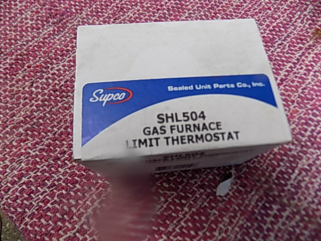 SUPCO SHL504 Thermostat,Limit & Plenum,Range 240-200F NIB