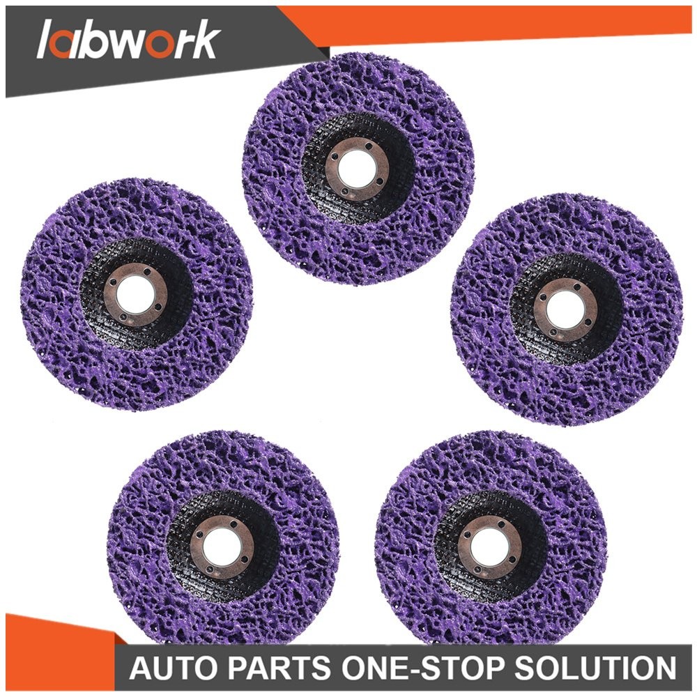 Labwork Strip Disc Wheel Paint Rust Removal Clean For Angle Grinder 30Pcs 4 Inch
