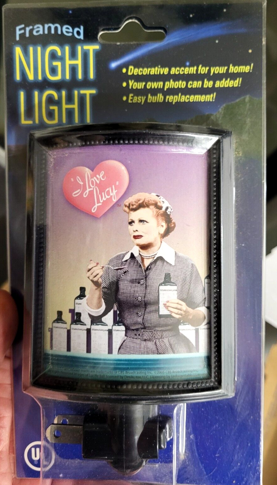 Luminaria NIGHT LIGHT "I Love Lucy" VITAMEATAVEGAMIN (2006) Salamander LED
