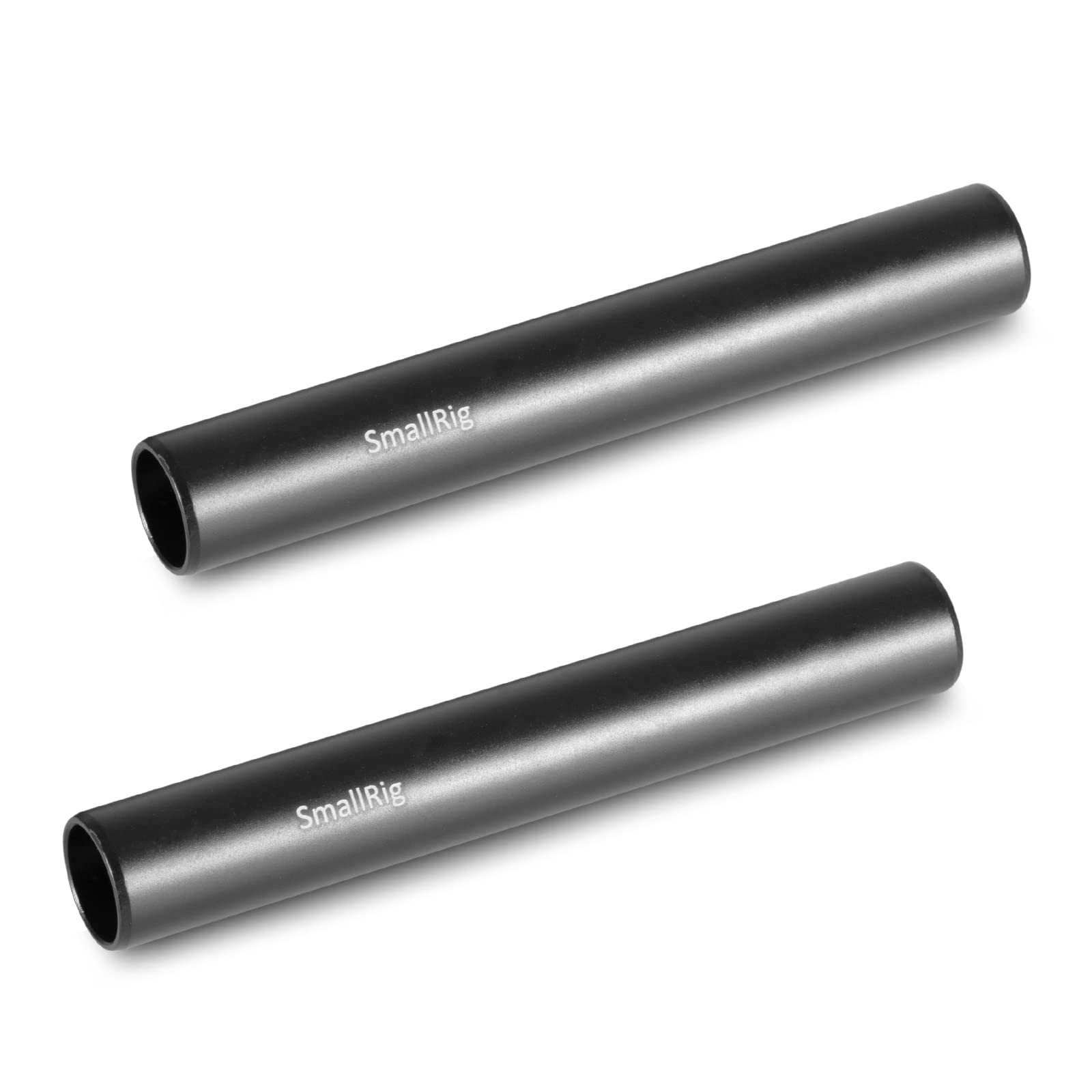 2 PCS 4 Inch 10cm Black Aluminum Alloy 15mm Rod M12 Female Thread 1049