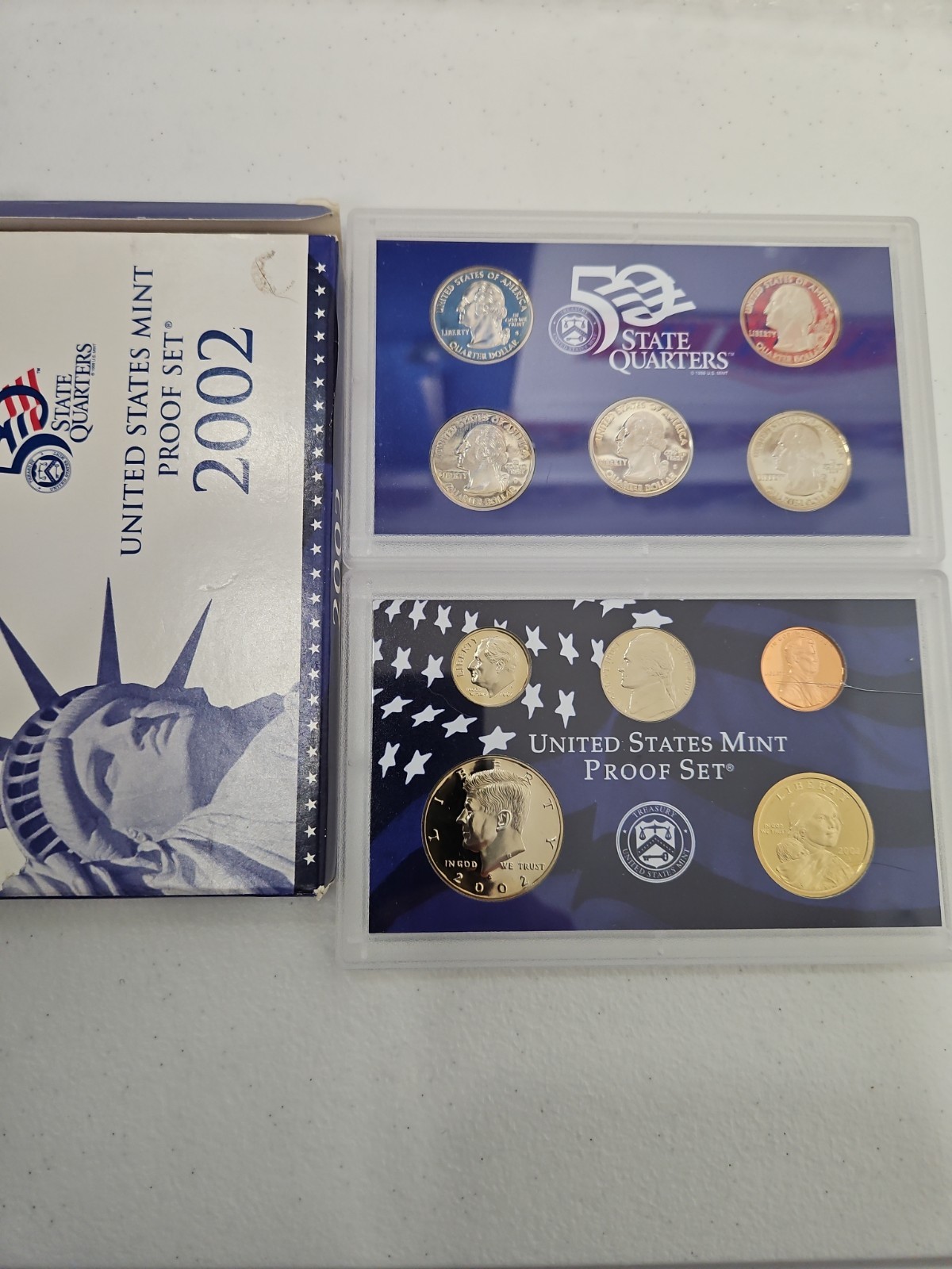 2002 Proof Set 10 Coin Collection