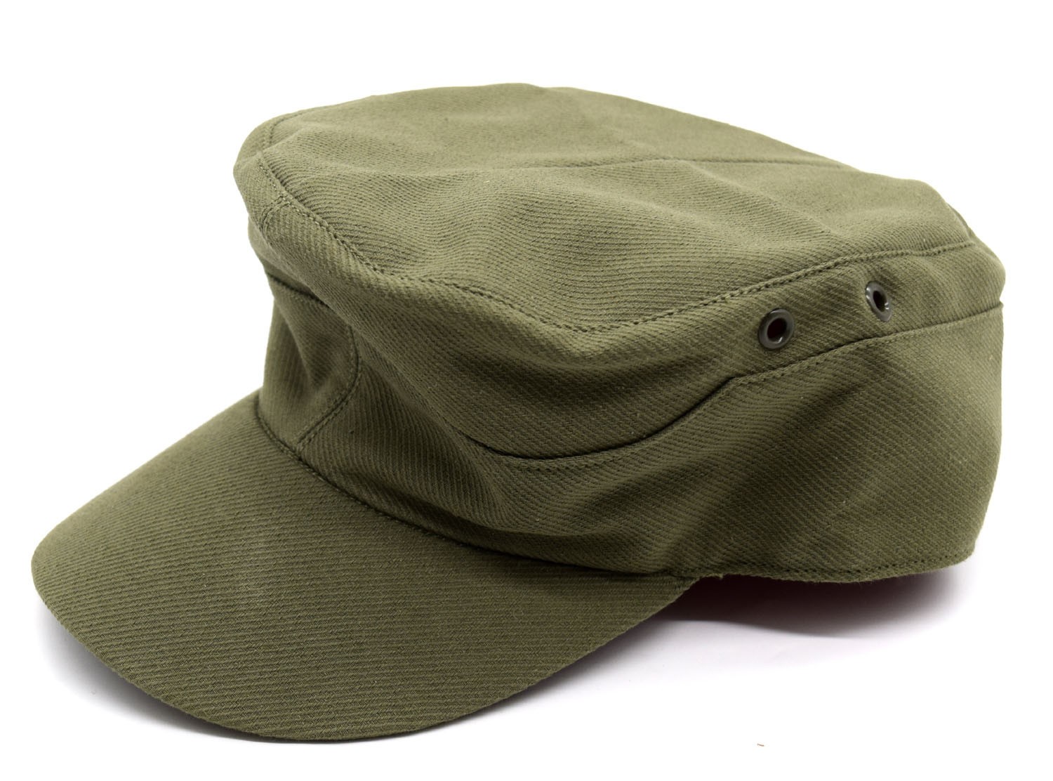 Replica WWII German Afrika Korps Cotton Twill Cap Hat khaki 60cm