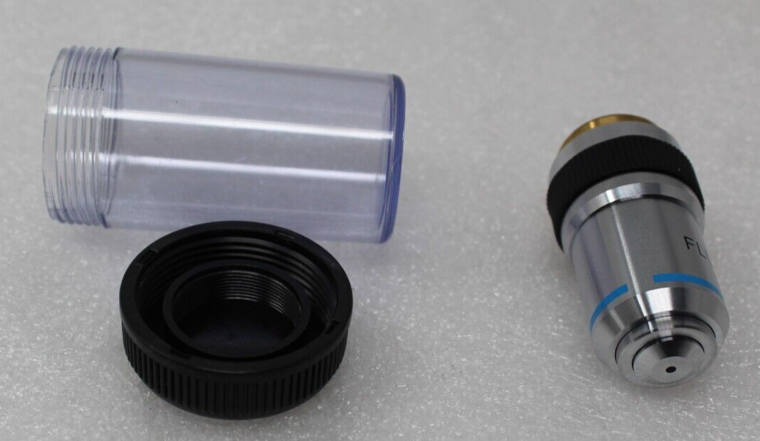 AmScope Fluor 40/0.65 160/0.17 Microscope Objective