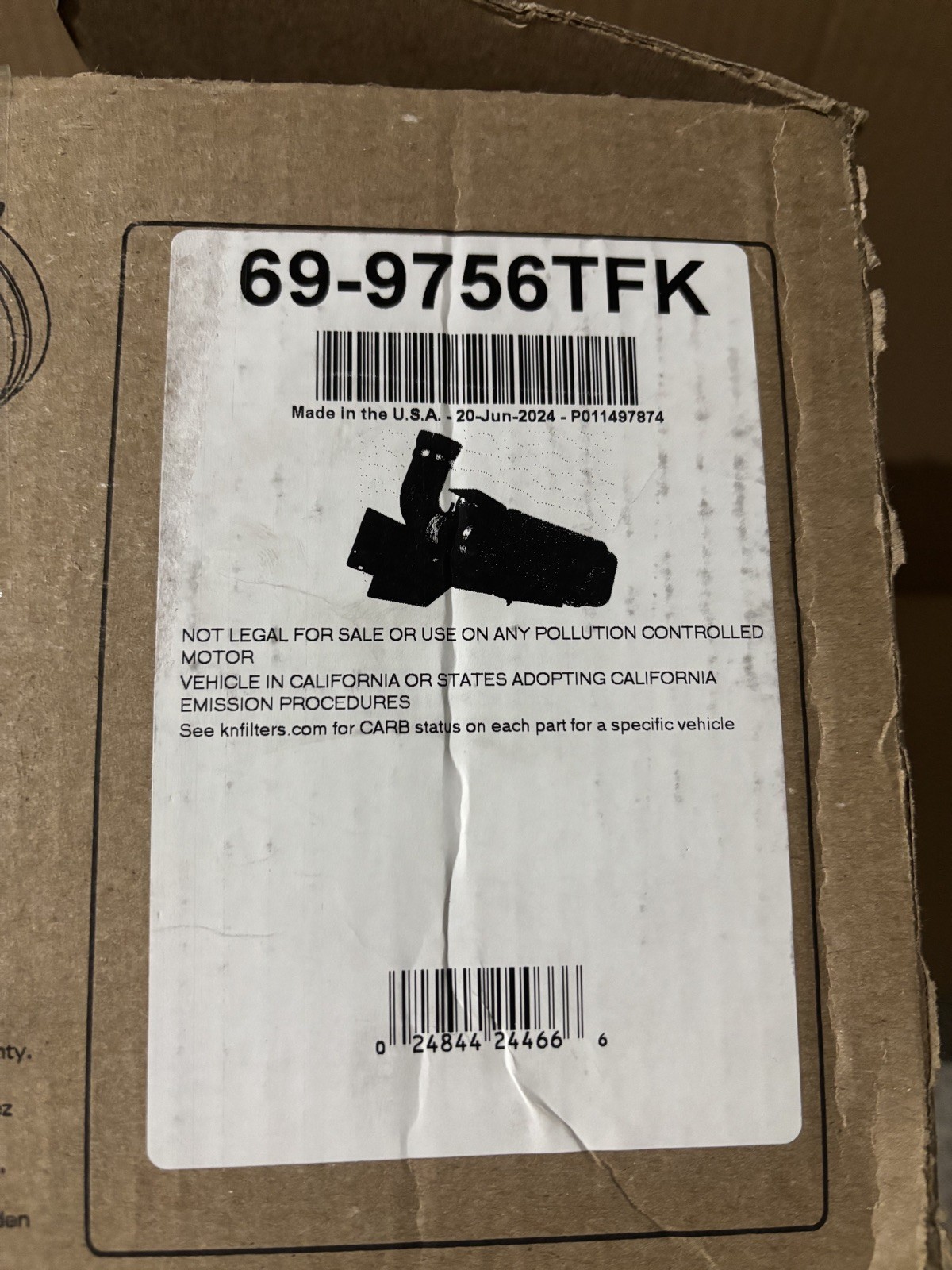 K&N TYPHOON INDUCTION KIT FOR AUDI TT A3 LEON GOLF 5 /6 2.0 TDI 69-9756TFK