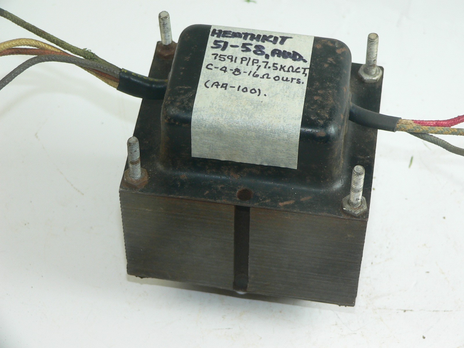 1 Heathkit 51-58  Output Transformer--Tests good-AA100