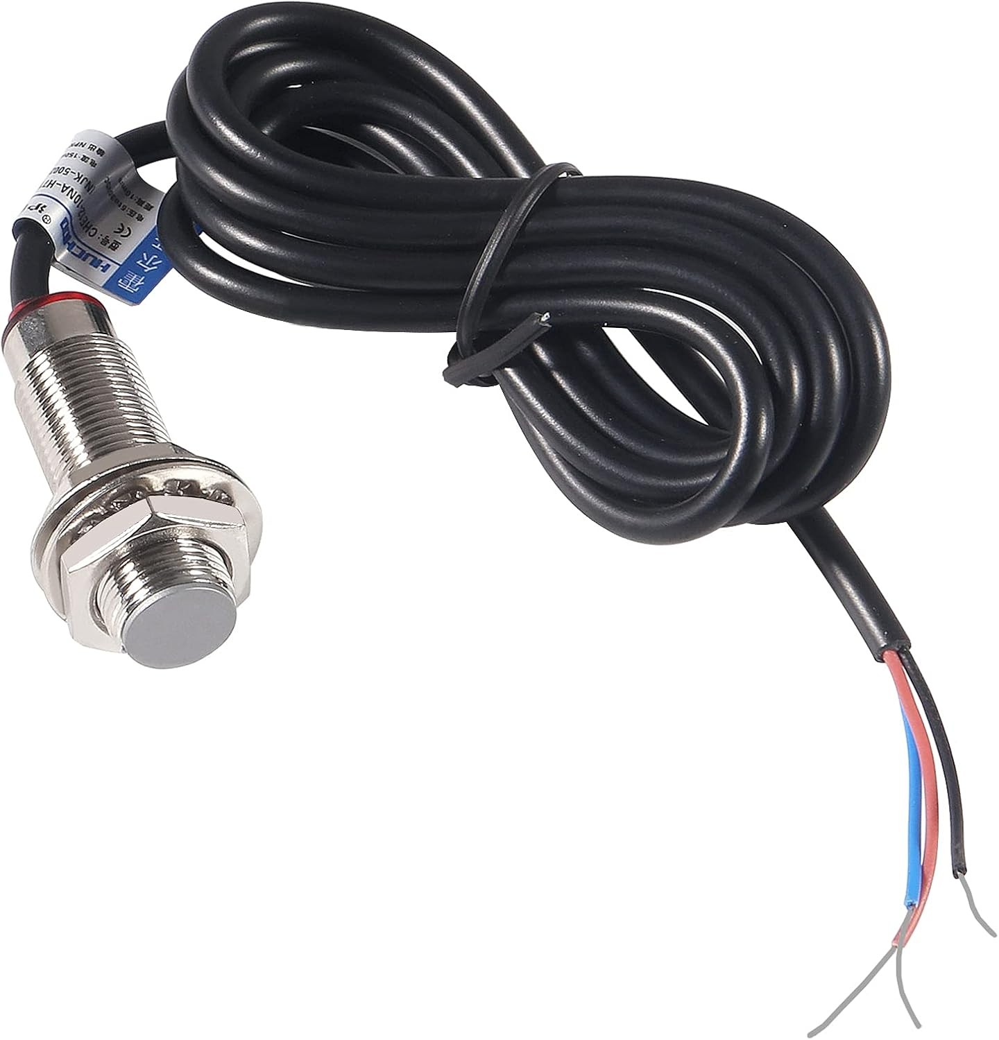 4pcs 10mm NJK-5002C Hall Effect Proximity Sensor Proximity Switch NPN 3-Wires...