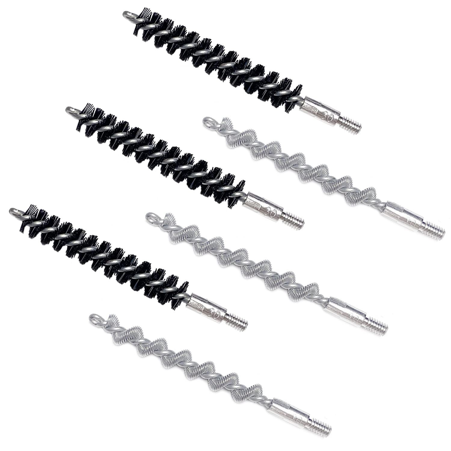 6 Pack Bore Brush Cleaning Kit Bore Cleaning Brush Set for 22-.223 Cal 5.56mm...