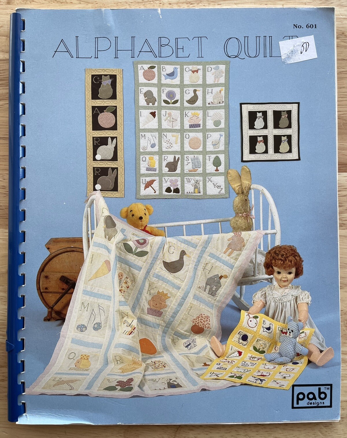 Alphabet Quilt Book Phyllis Adkins Baxter - Vintage 1988