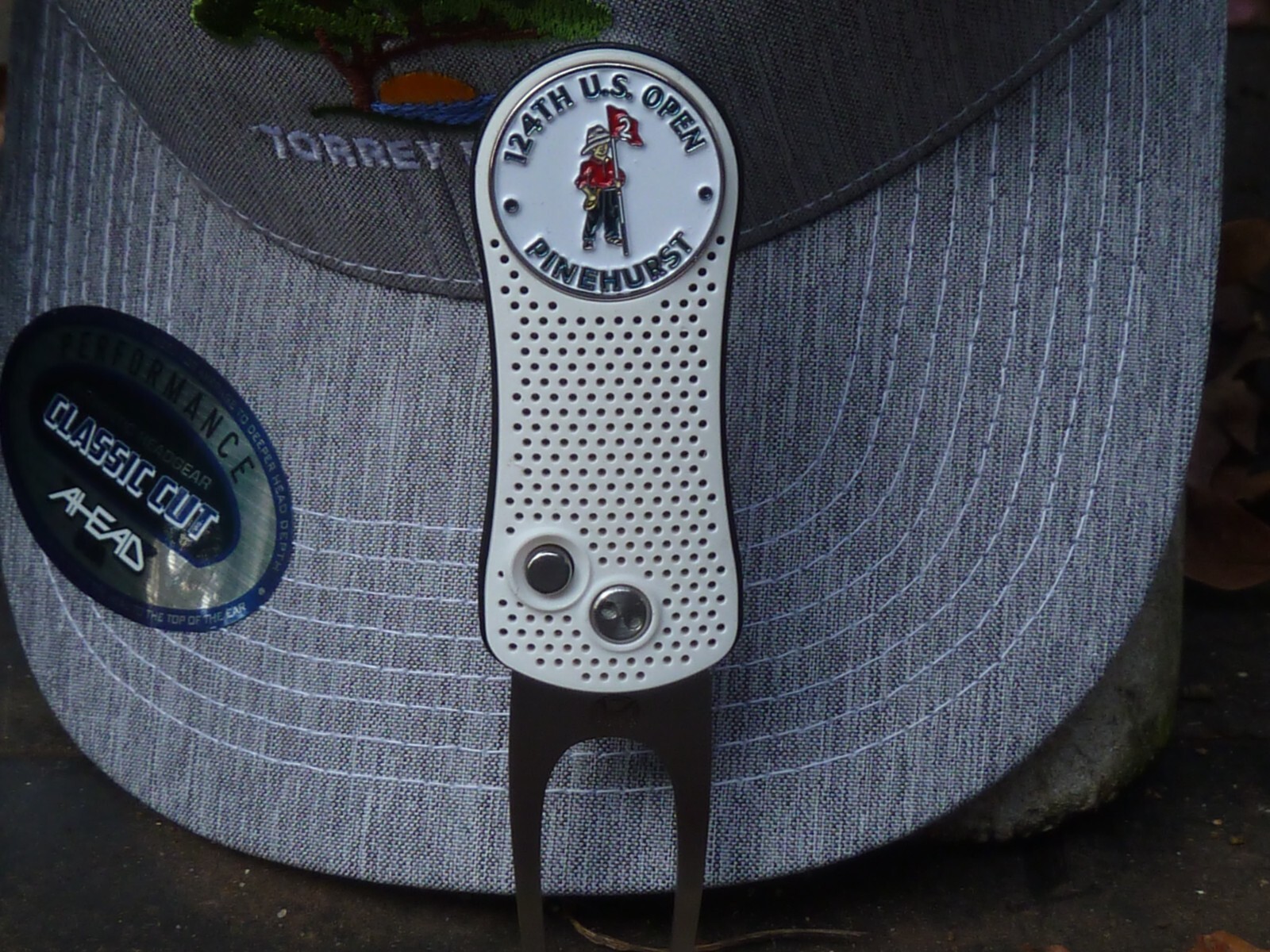 US Open Pinehurst CC 2024 124th Championship Ahead  Divot Tool - Free Lapel Pin