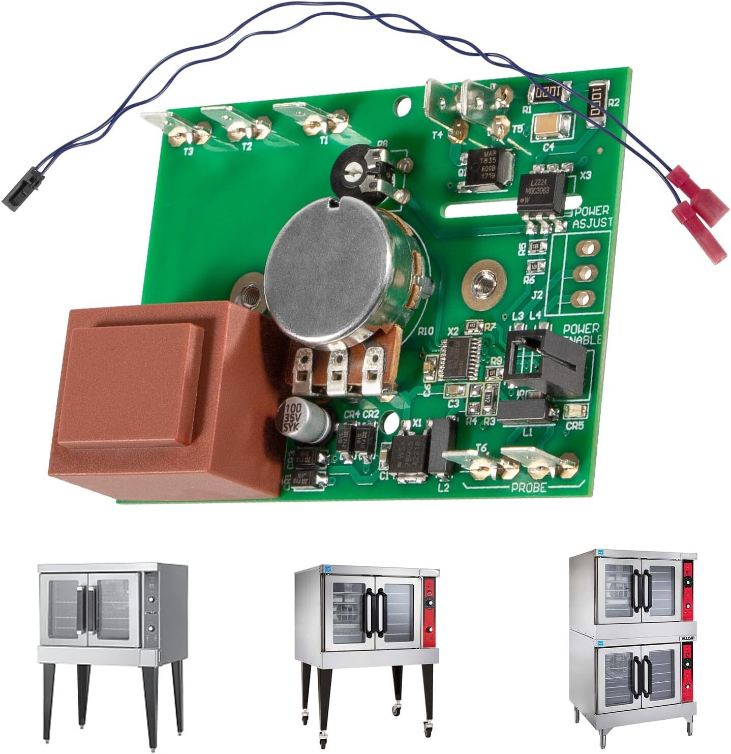 00-913149 Temp Control Kit for Vulcan Hart Circuit Board w/Harness ECO2D 913149