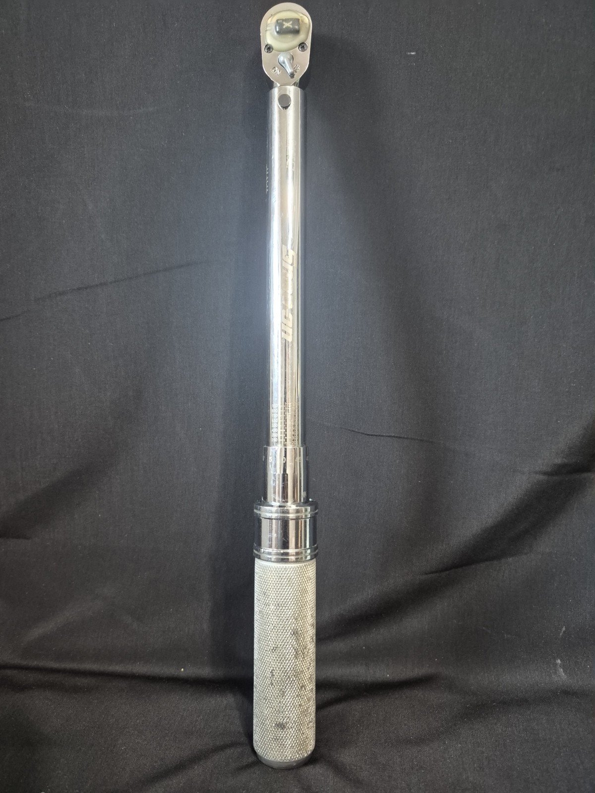 SNAP-ON 3/8" DRIVE ADJUSTABLE CLICK TORQUE WRENCH QD2R1000 200-1000 IN LBS
