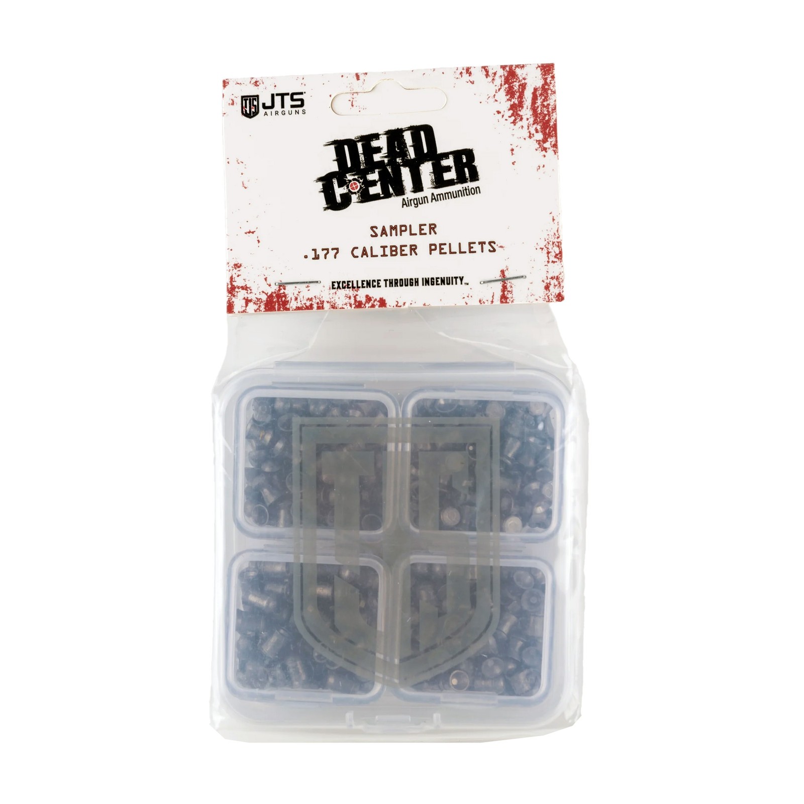 JTS Group Dead Center Pellets Test Pack .177 Caliber 450 Per Case  JAC180