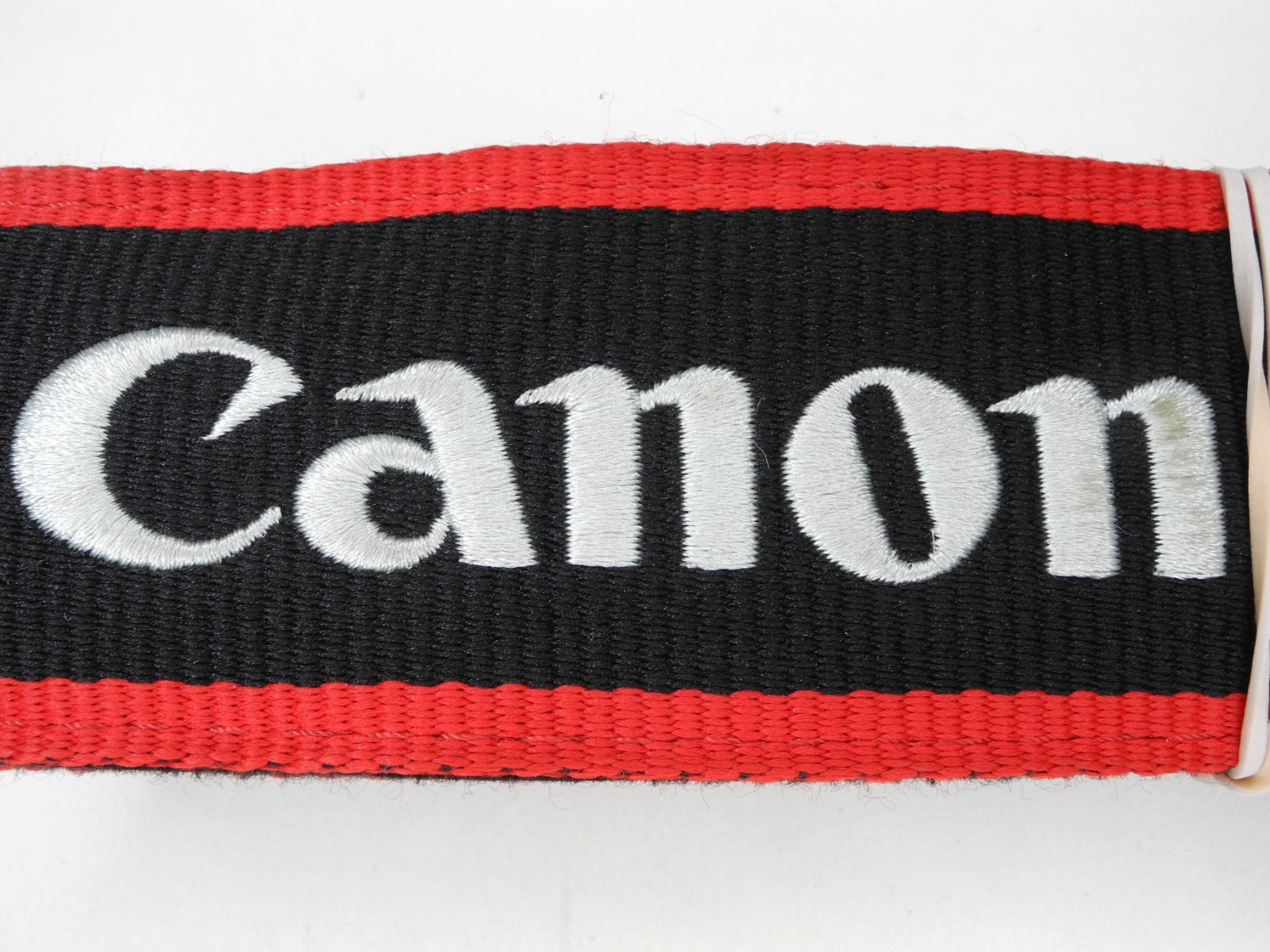 Canon EOS 7D Mark II Genuine Black / Red / White DSLR Camera Neck Strap