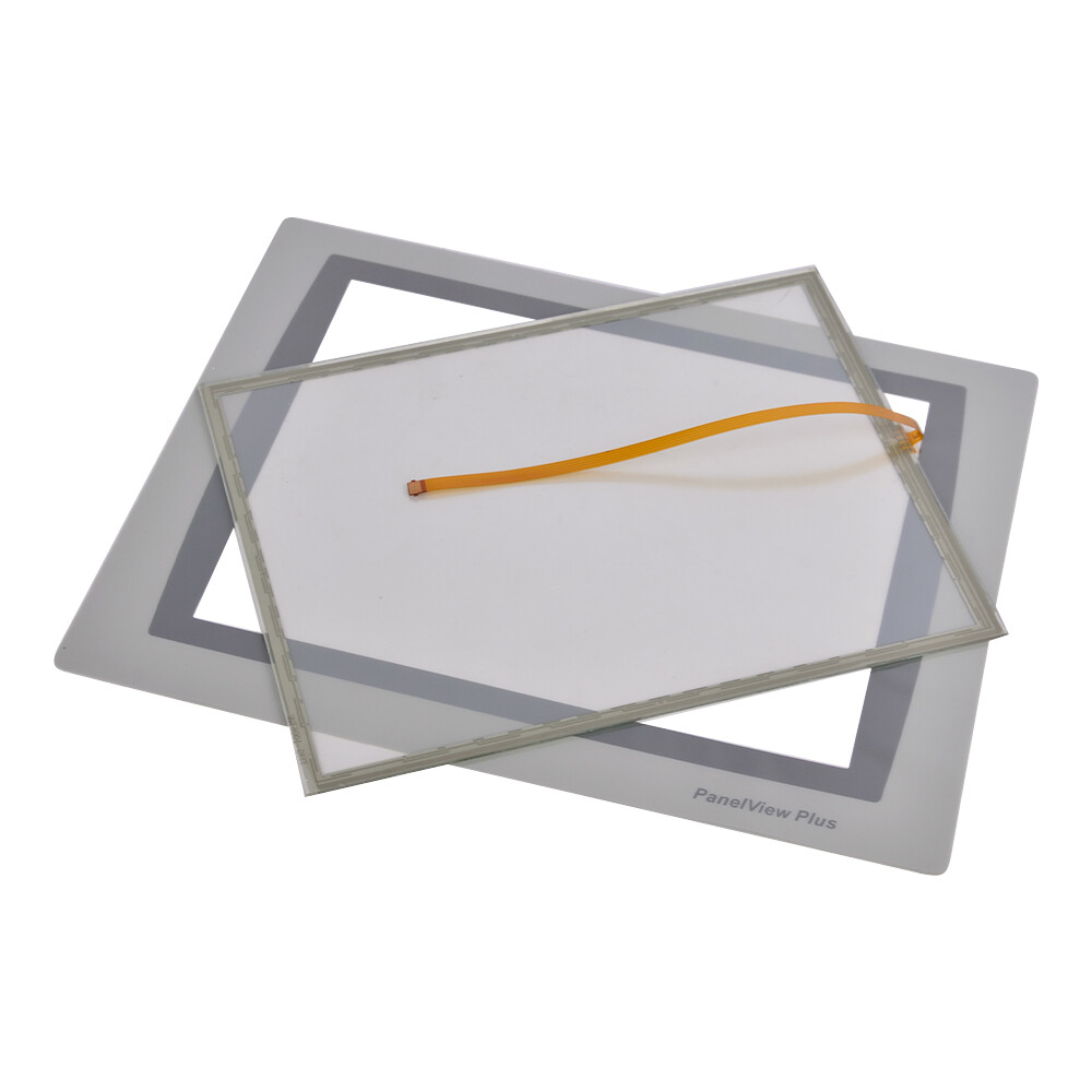 Touch Screen Glass Panel & Overlay for 2711P-T10C22D9P-A SER A 5-Wire US